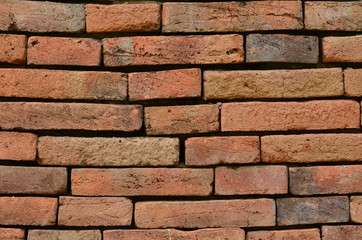 Background of brick wall texture.