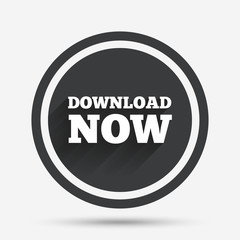 Download now icon. Load button.