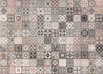 Obraz premium Ceramic tiles patterns from Portugal for background