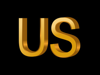 US Initial Logo for your startup venture