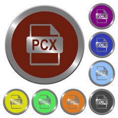 PCX file format color buttons