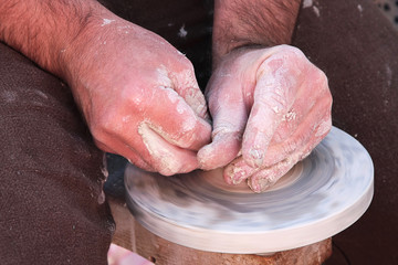 hardworking hands of the potter 1