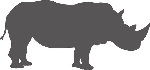 Rhinozeros Vector Silhouette