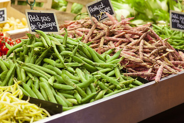 Market in Troyes, Aube Department, Alsace Champagne-Ardenne Lorr