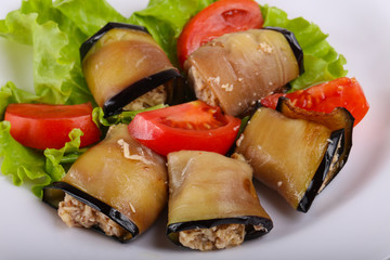 Eggplant rolls