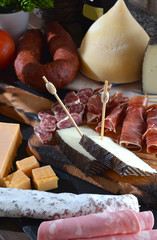 VARIOUS TYPES OF SPANISH SAUSAGES