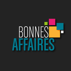 bonnes affaires