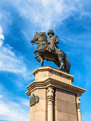 Statue of Ablai Khan in Almaty - Kazakhstan