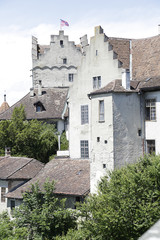 Fototapeta na wymiar Old castle of Meersburg, Baden-Wurtemberg, Germany