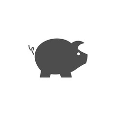 Icono aislado de cerdo