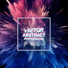 explosion colorful glitch-01