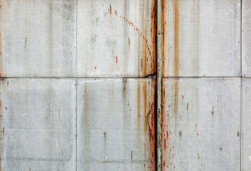 Old rough textured concrete panels.