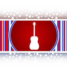 Guitar - icon button
