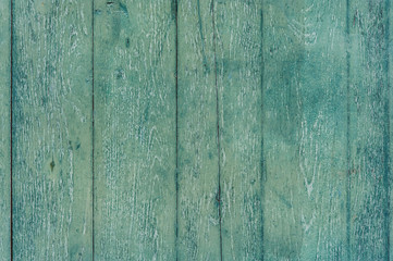 Fototapeta na wymiar Vintage Old Green Wood Wall