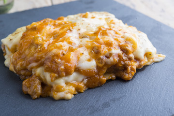 Lasagna with beef