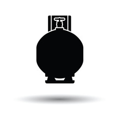 Obraz premium Gas cylinder icon