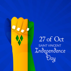 Saint Vincent Independence Day.