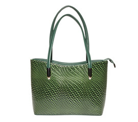 female handbag on a white background
