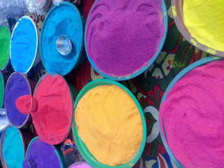 Holi, celebration of colors, An Indian festival