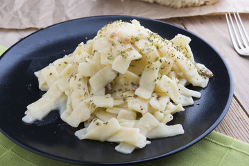 Tagliatelle of Carbonara