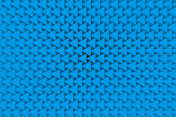 Naklejka premium Wall of paper prisms