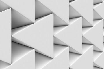 Fototapeta premium Wall of paper prisms