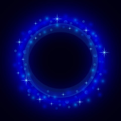 Abstract circle background with place for your text.