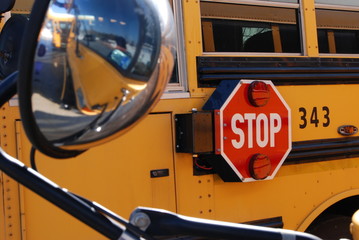 Yellow School Bus Details 