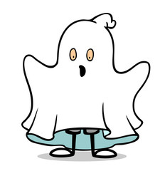 Verkleidenes Kind in Halloween