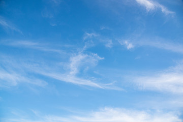 blue sky background detail