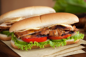 grilled chicken sandwich