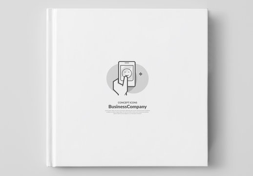 Color Pop Cartoon Style Business and Tech Icon Set 1