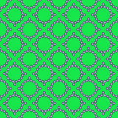 Polka dot and rhombus geometric seamless pattern 34.10