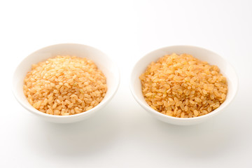 玄米と発芽玄米