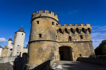 Fototapeta na wymiar German's gate (Porte des Allemands), Metz, Moselle, Lorraine reg