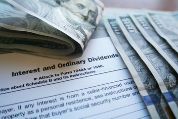Dividends Stock Photo