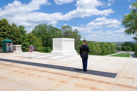 Tomb Of The Unknown Soldier In Arlington