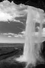 One of the hundreds of wter falls in Iceland