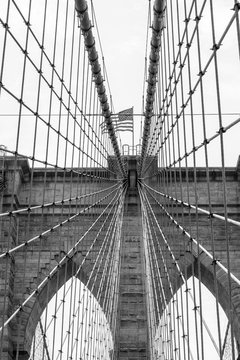 Crossing the Brooklyn bridge
