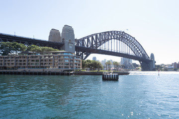 Iconic Sydney Harbour bridge
