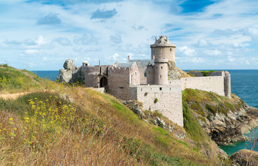 Fototapeta na wymiar Fort La Latte, Bretagne, Frankreich
