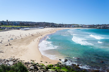 Famous Bondai beach in Sydney