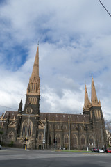 Naklejka premium St Patricks cathedral cathedral in melbourne
