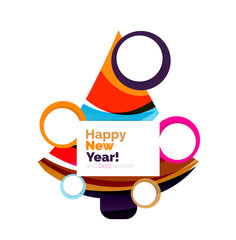 Christmas banner with baubles