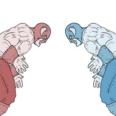 strong barbarian illustration