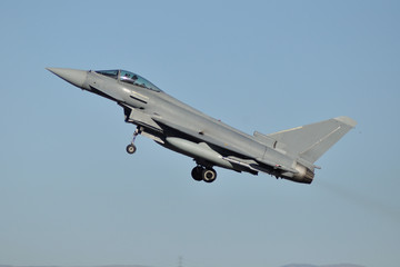 Fototapeta na wymiar EUROFIGHTER TYPHOON II