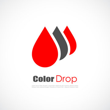 Red drop logo