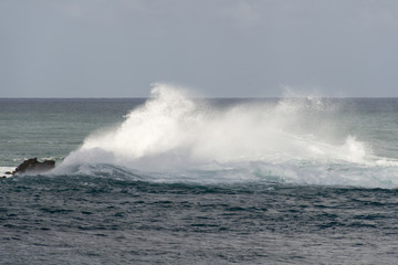 Fototapeta na wymiar Ile Ascension, Atlantique Sud, territoire britannique d'outre mer