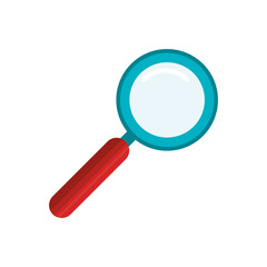 search magnifying glass icon vector illustration design