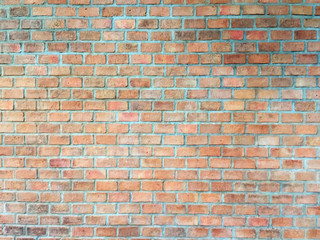 Crack old brick wall in a background